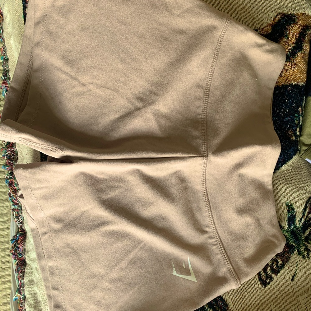 Gymshark Dreamy shorts in Taupe